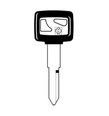 SILCA HON41P CHIAVE AUTO TESTA PLASTICA OTTONE