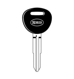 SILCA HYN10BP CHIAVE AUTO TESTA PLASTICA ACCIAIO