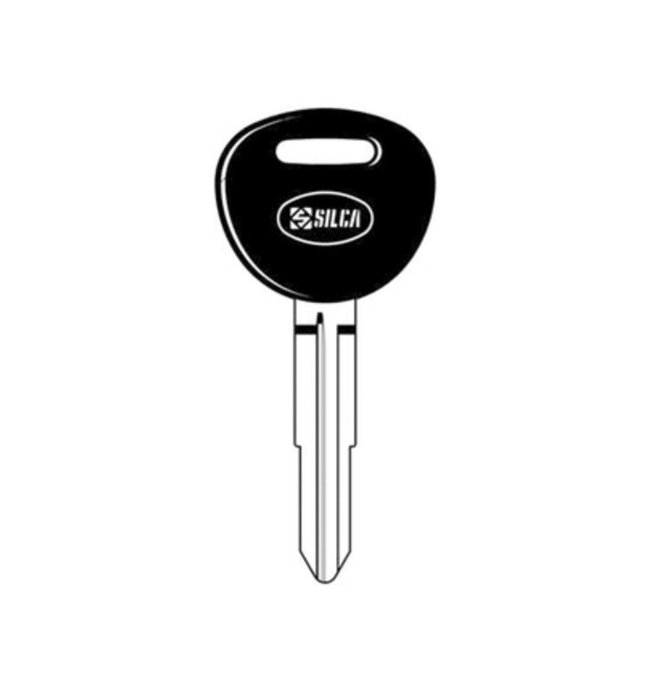 SILCA HYN10BP CHIAVE AUTO TESTA PLASTICA ACCIAIO