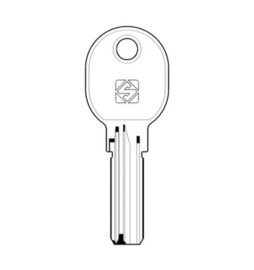 SILCA IE15 CHIAVE PUNZONATA OTTONE