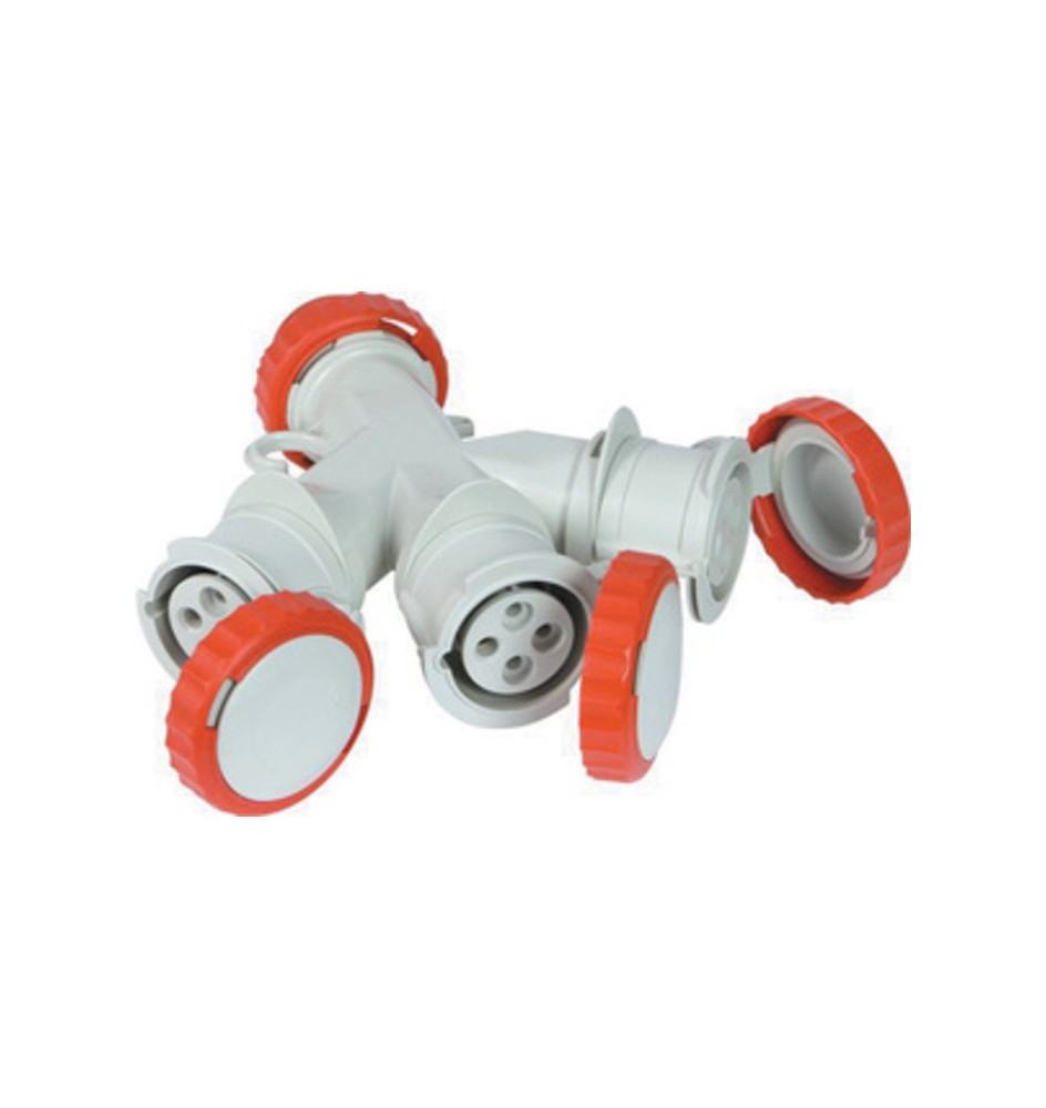 FME 73.140 ADATTATORE CEE 16A 3 PRESE 380V IP44