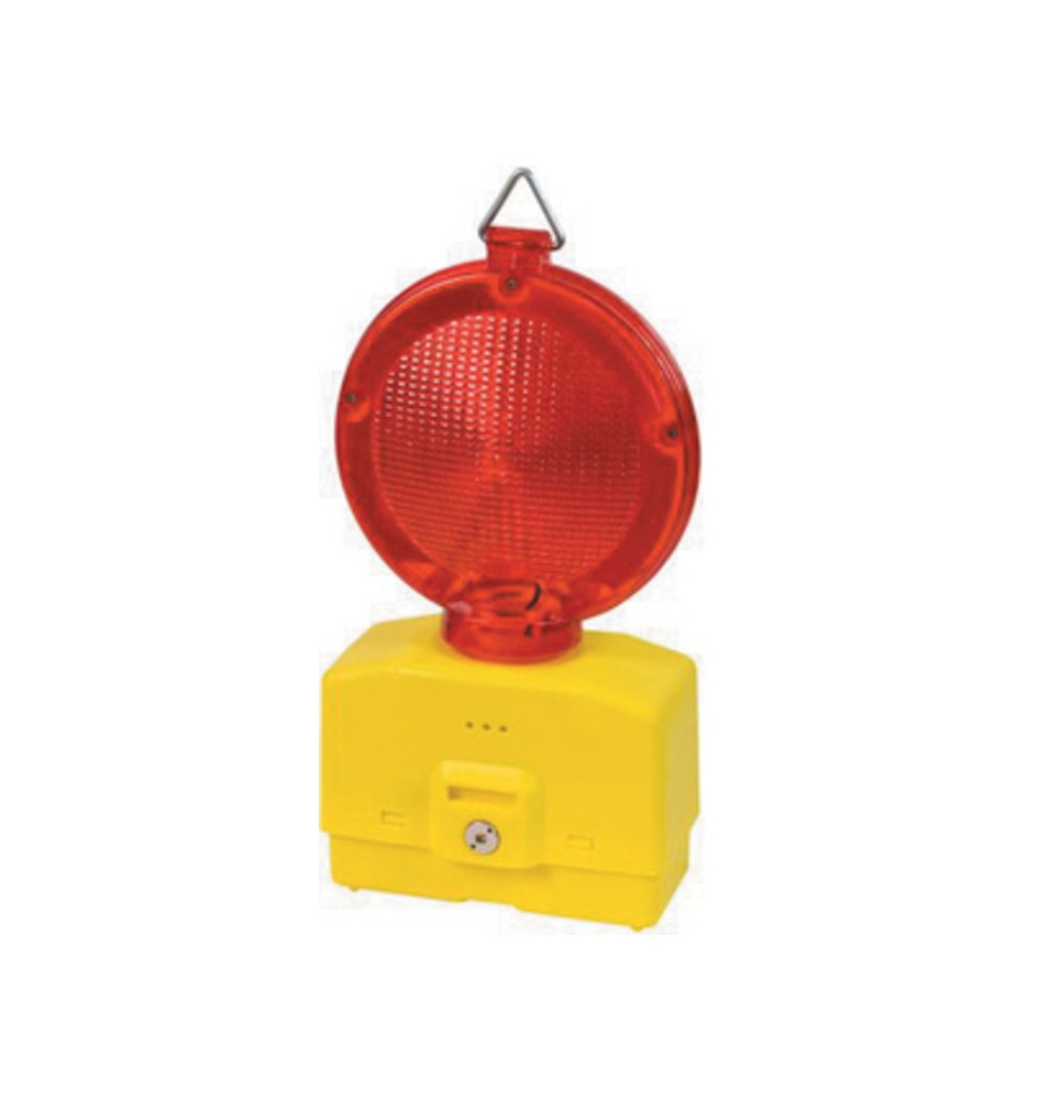 LAMPEGGIANTE P/CANTIERE LUCE ROSSA S/BATTERIA