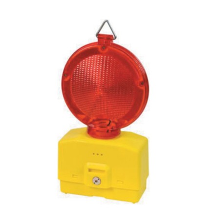 LAMPEGGIANTE P/CANTIERE LUCE ROSSA S/BATTERIA