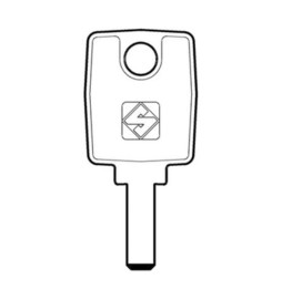 SILCA KA8 CHIAVE PUNZONATA NICHEL