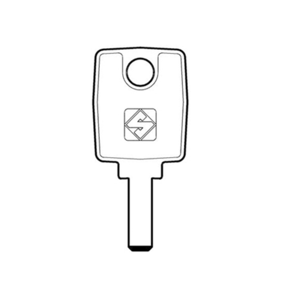 SILCA KA8 CHIAVE PUNZONATA NICHEL