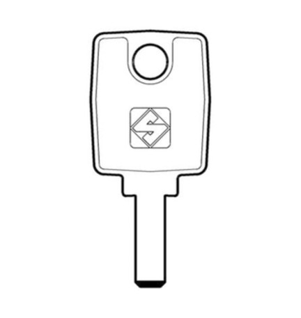 SILCA KA8 CHIAVE PUNZONATA NICHEL