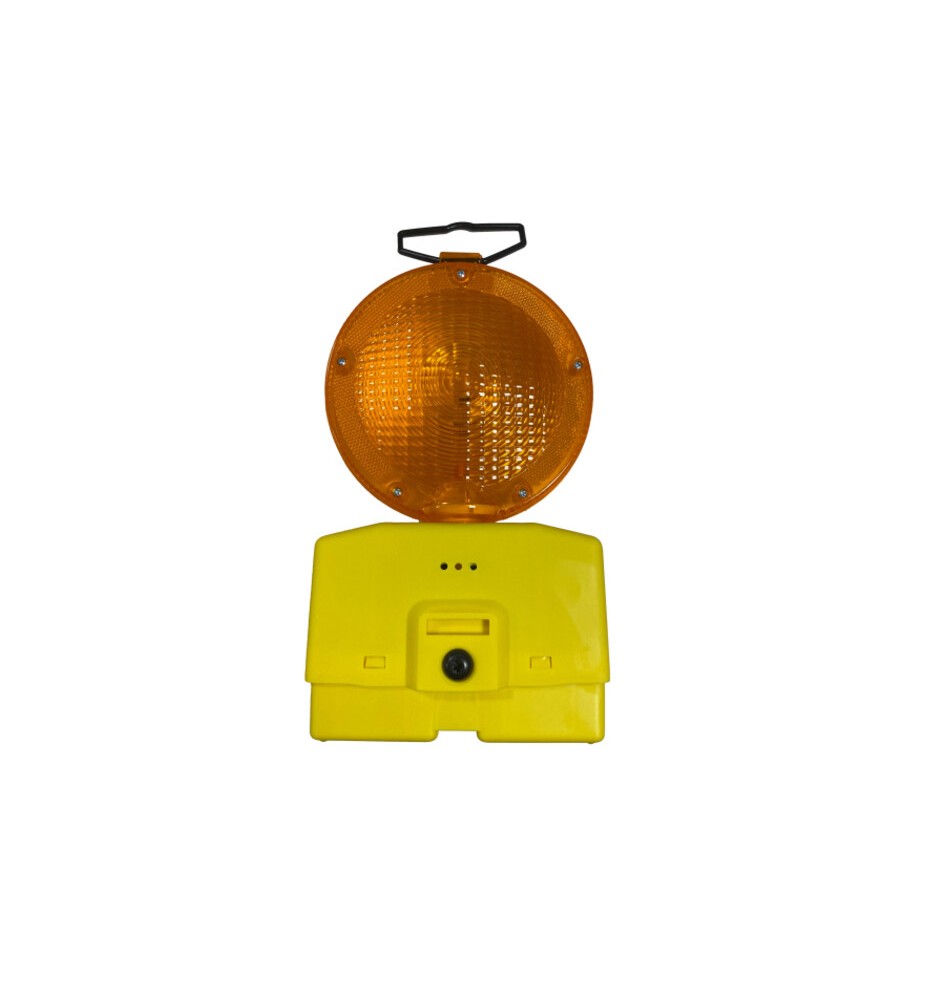 LAMPEGGIANTE P/CANTIERE LUCE GIALLA S/BATTERIA