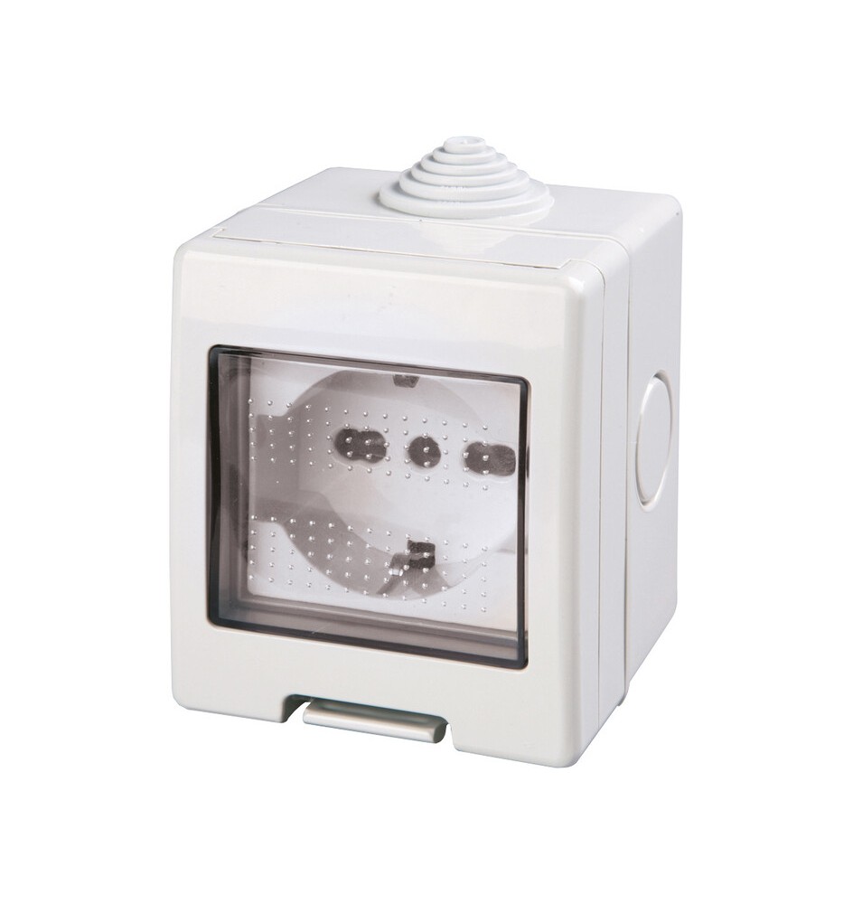 POLYPOOL PP0166X CASSETTA EST IP55 C/PR BIP SCHUKO