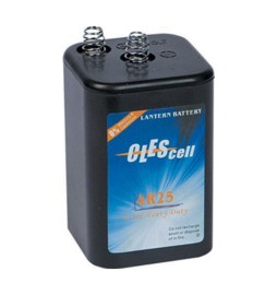 BATTERIA 6V P/LAMPEGGIANTE CANTIERE