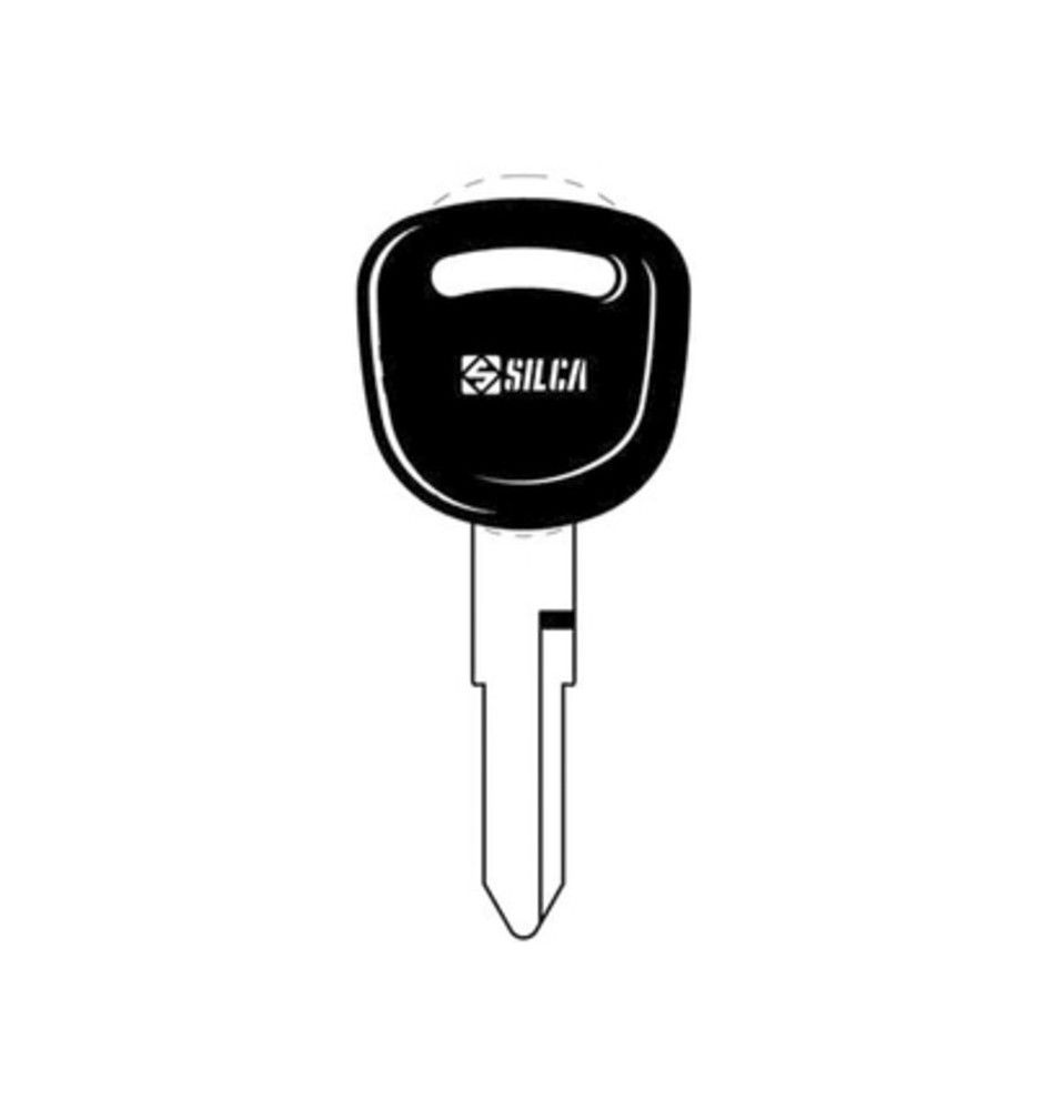 SILCA KYM1P CHIAVE AUTO TESTA PLASTICA ACCIAIO