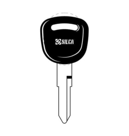 SILCA KYM1P CHIAVE AUTO TESTA PLASTICA ACCIAIO