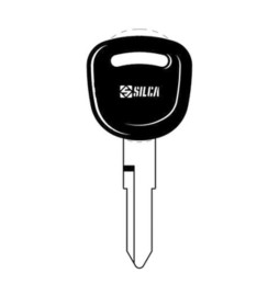 SILCA KYM1RP CHIAVE AUTO TESTA PLASTICA OTTONE
