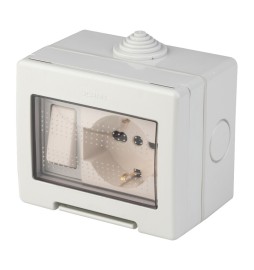 POLYPOOL PP0170X CASSETTA EST IP55 C/INT+PR BIP SCH