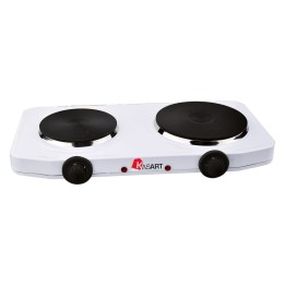 FORNELLO ELETTRICO A DOPPIA PIASTRA 1500 W + 1000 W - piastra doppia