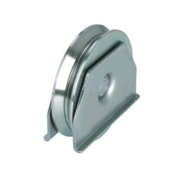 RUOTA P/CANC GOLA A Y SUPP APER 1 CUSC 100 MM*