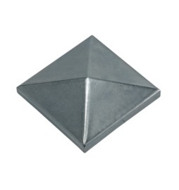 COPRIPILASTRO ACCIAIO QUADRO 50X 50 MM