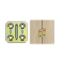 PIASTRA 160 DIRITTA ACCIAIO TROPIC 50X50 MM