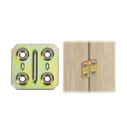 PIASTRA 160 DIRITTA ACCIAIO TROPIC 50X50 MM