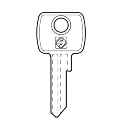 SILCA LF6R CHIAVE PROFILO ACCIAIO