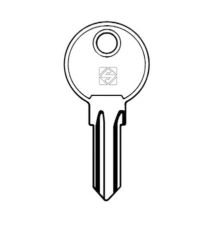 SILCA LS1 CHIAVE AUTO ACCIAIO