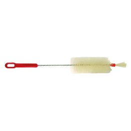 SCOVOLO PER BOTTIGLIE CON CIUFFO ø cm 6 x H 47