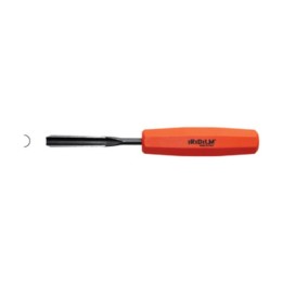 SGORBIA ACCIAIO P/LEGNO C/MANICO 150 MM N 1