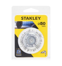 STANLEY STA36030 SPAZZOLA ACCIAIO A TAZZA D 50