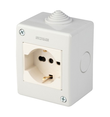 POLYPOOL PP0172X CASSETTA EST IP40 C/PR BIP SCHUKO