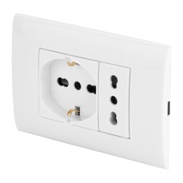 POLYPOOL PP6094X PLACCA C/SUPP PR BIP+PR BIP SCH BCO