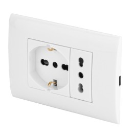 POLYPOOL PP6094X PLACCA C/SUPP PR BIP+PR BIP SCH BCO