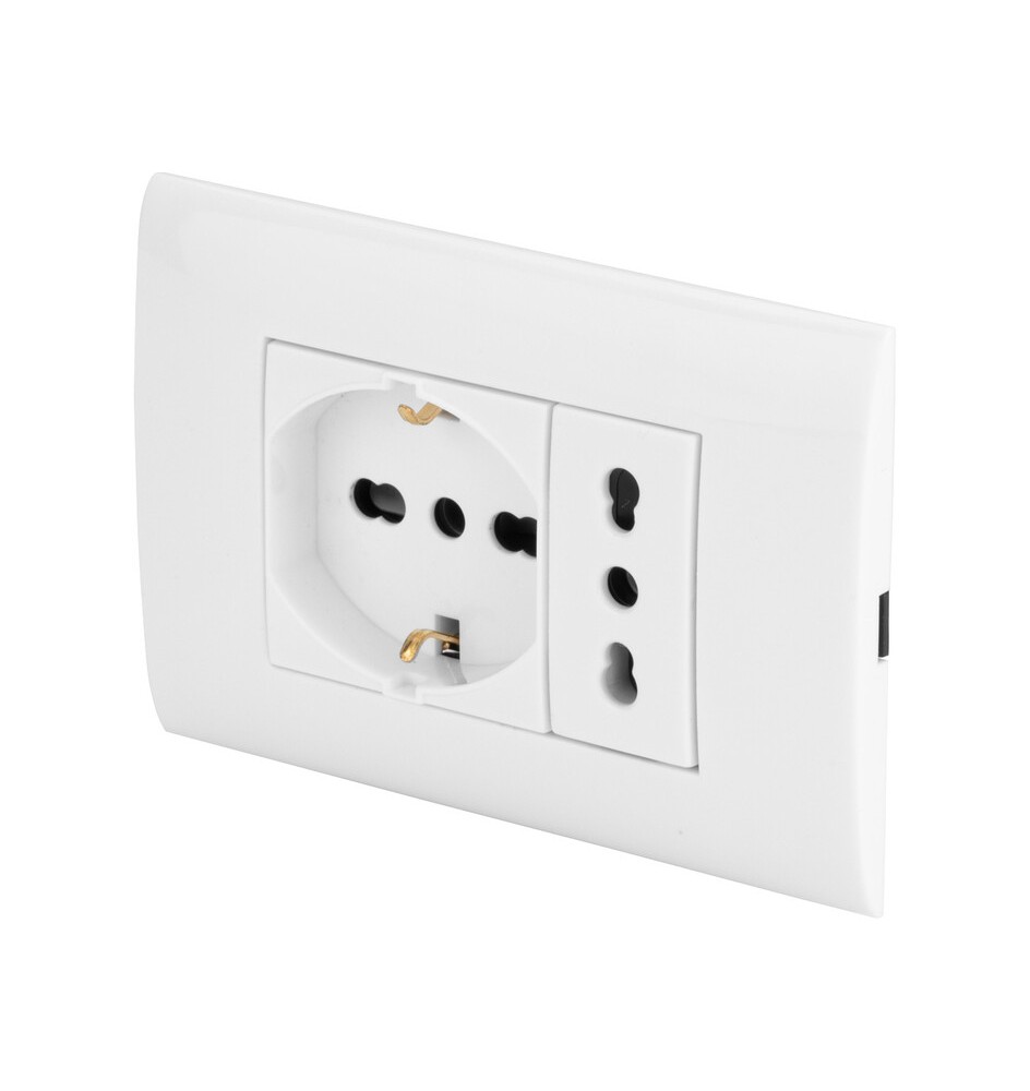 POLYPOOL PP6094X PLACCA C/SUPP PR BIP+PR BIP SCH BCO