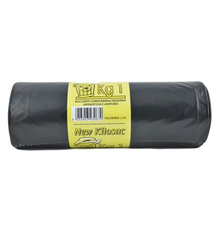 SACCHI PER NETTEZZA URBANA 'PESANTI' cm 120x130 - rt.1 kg - neri