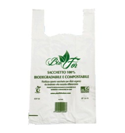 BUSTE SHOPPER COMPOSTABILI Medie gr.7,5 - 27+ 14 x 50 cf 500pz