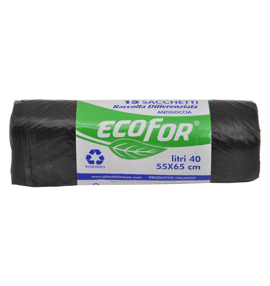 SACCHETTI PER NETTEZZA URBANA cm 55x65 - cf.15 pz - trasparenti