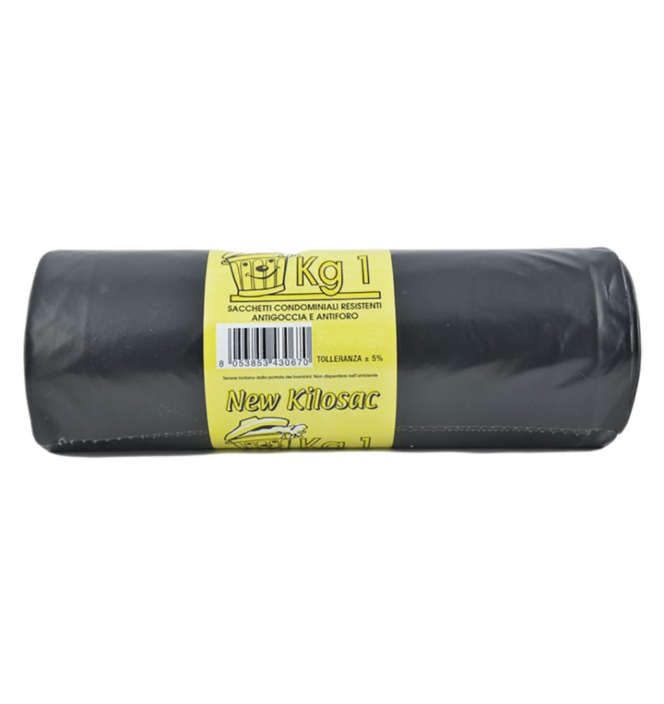 SACCHI PER NETTEZZA URBANA 'PESANTI' cm 90x120 - rt.1 kg - neri