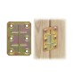 PIASTRA 162 DIRITTA ACCIAIO TROPIC 50X70 MM