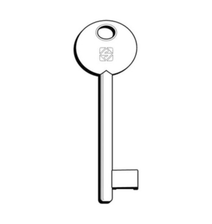 SILCA 6P3D CHIAVE PATENT PARI OTTONATA