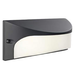 APPLIQUE LED 'DOME' grigio - 10 watt