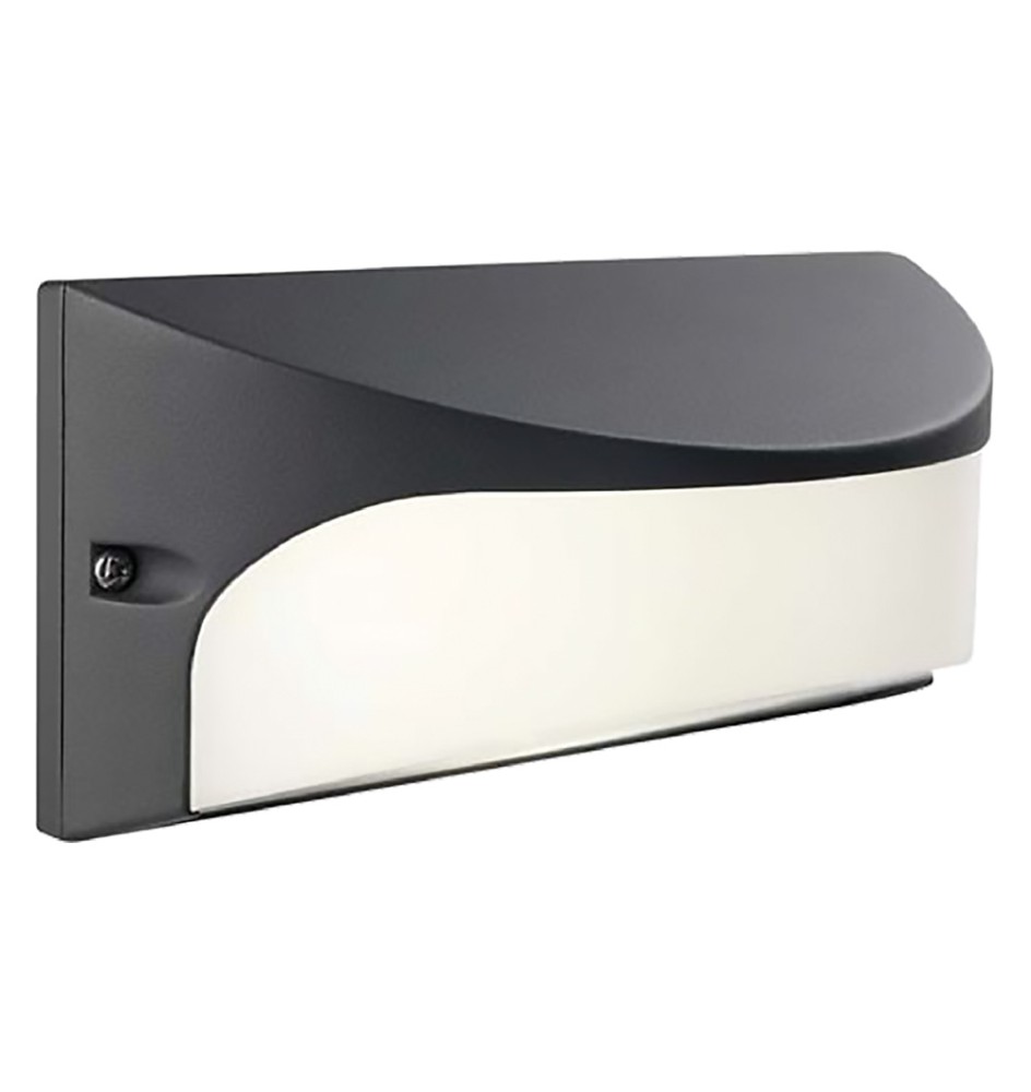 APPLIQUE LED 'DOME' grigio - 10 watt