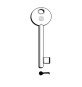 SILCA 6P2S CHIAVE PATENT DISP NICHELATA