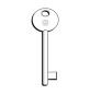 SILCA 6P2MP CHIAVE PATENT PIENA OTTONATA