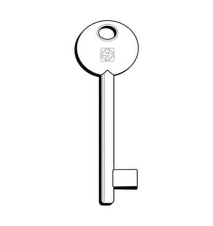 SILCA 6P1MP CHIAVE PATENT PIENA OTTONATA