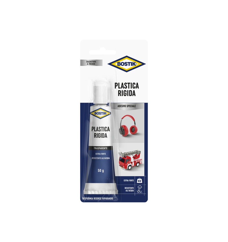 BOSTIK PLASTICA RIGIDA TUBETTO 50 G BLISTER