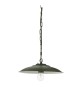 APPLIQUE A SOSPENSIONE CON CATENA 'ANTIQUE' 25 W - cm 30 x 7 x 11 grigio
