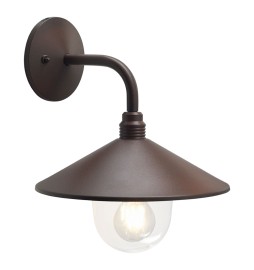 APPLIQUE 'SPECTRE' 60 W - cm 29 x 33 x 13 corten