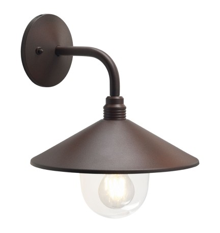 APPLIQUE 'SPECTRE' 60 W - cm 29 x 33 x 13 corten