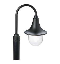 LANTERNA TESTA-PALO 'MARINE' 60 W - cm 41 x 22 x 33 nero