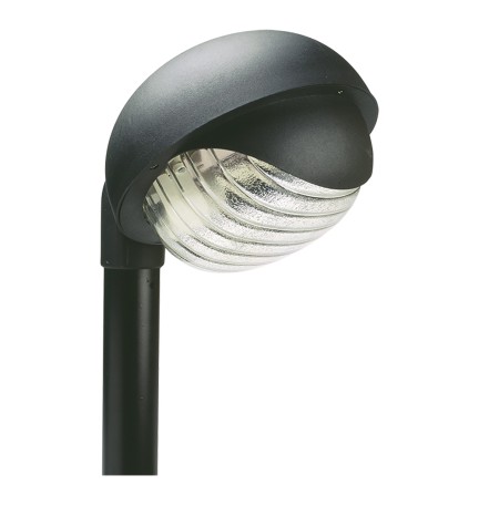 LANTERNA TESTA-PALO 'RESIDENCE' 60 W - cm 31 x 25 x 24 nero