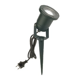 FARO DA GIARDINO ORIENTABILE 'SPOT' 50 W - cm 9,5 x 9,8 x 17 nero