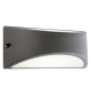 APPLIQUE LED 'LHASA' 10 W - cm 22 x 10 x 10 grigio